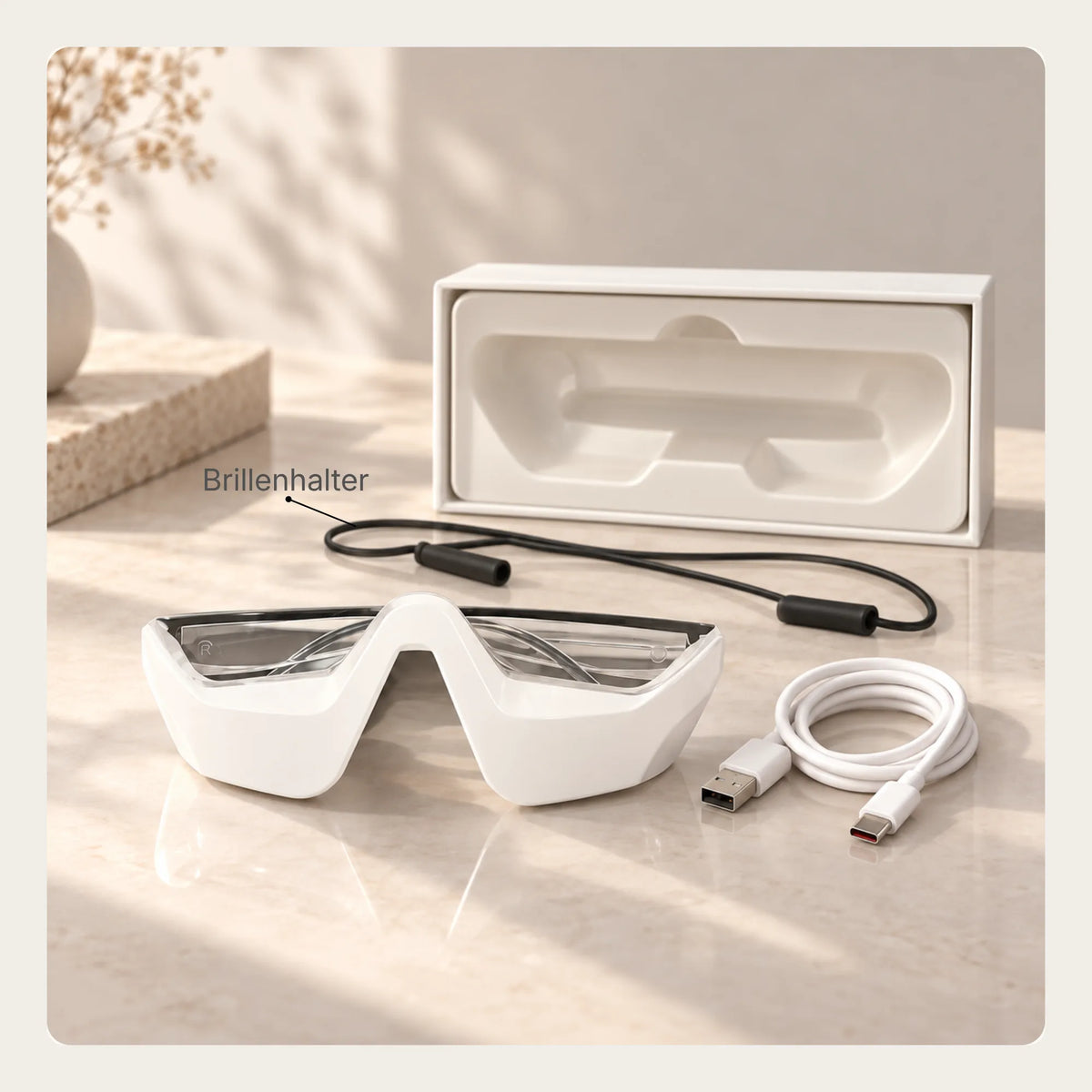 NIMALOU Lumin™ — Rotlicht & EMS Augenlifter