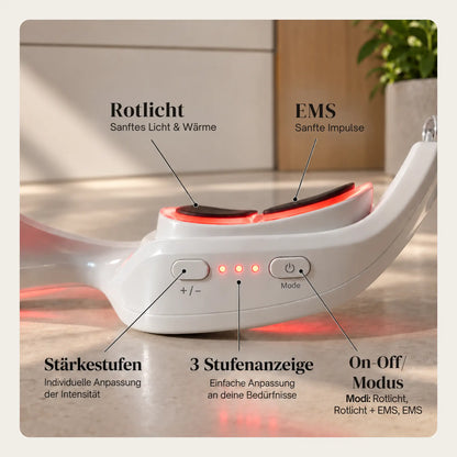 NIMALOU Lumin™ — Rotlicht & EMS Augenlifter