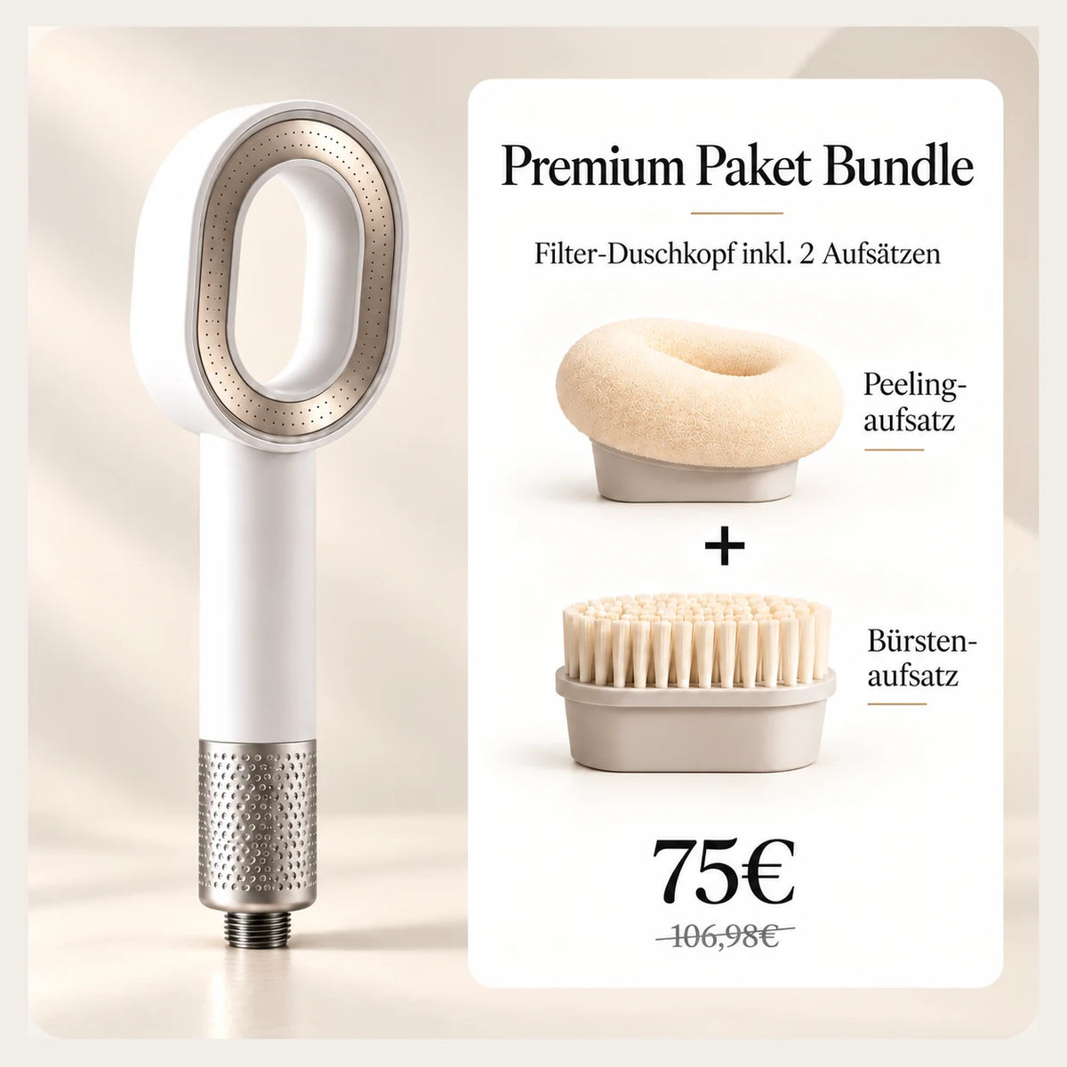 NIMALOU Pure™  Filterduschkopf